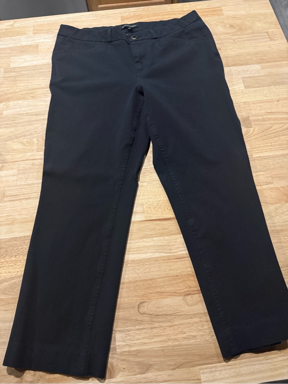 Banana Republic Black Straight-Leg Women’s Jeans
